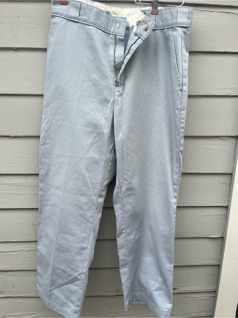 Dickies Light Blue women’s Straight Chino Pants